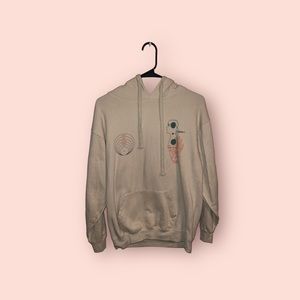 M Polarized nude hoodie